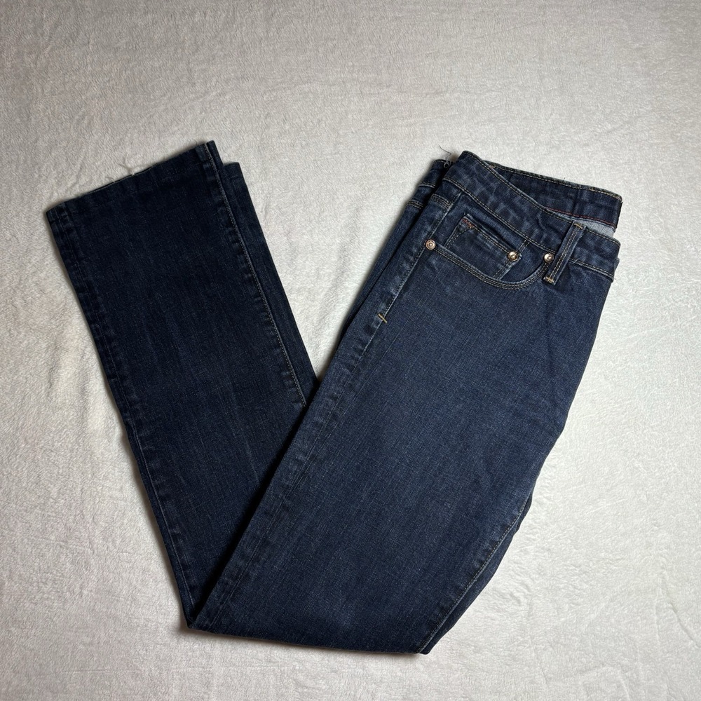 cult of individuality Women'sKarma Straight Leg Dark Wash Jeans Size 28 Mid-rise